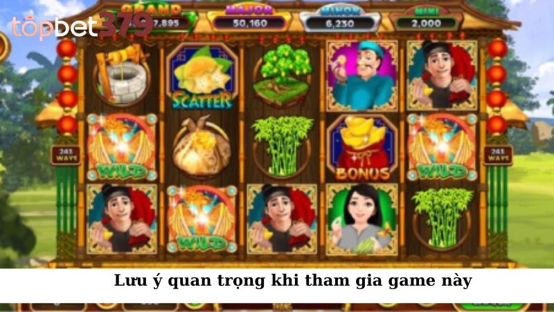 Lưu ý quan trọng khi tham gia game này